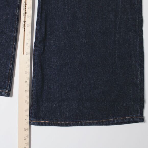 NWT $98 Levi's Ribcage Wide Leg Jeans Dark Wash High Rise Women Size 32x32 (J6) - Picture 13 of 16